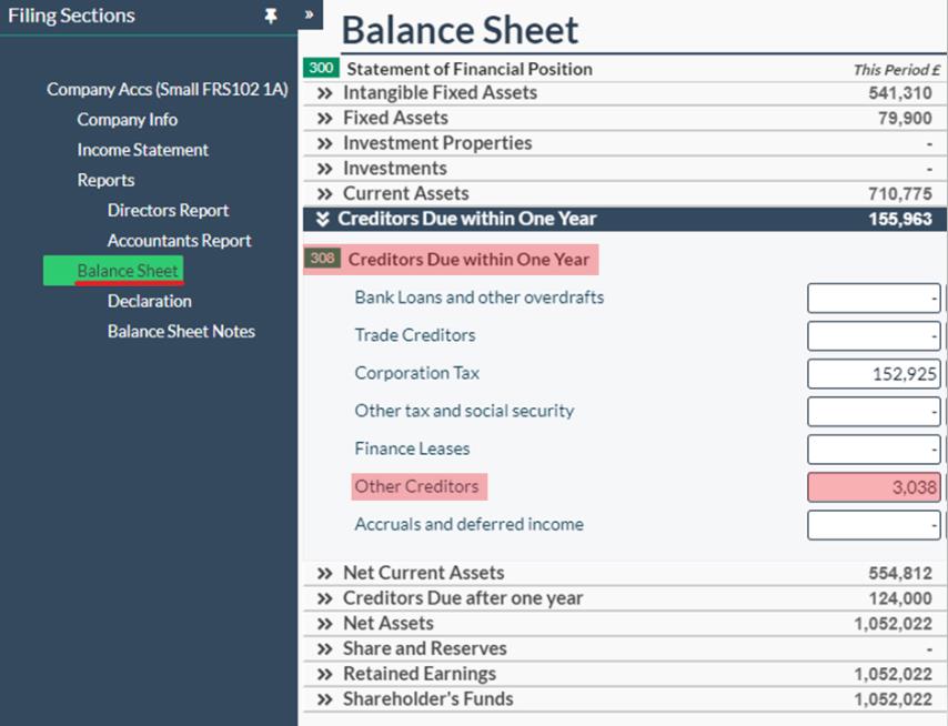 Easy Digital Tax and accounting information - deferred tax